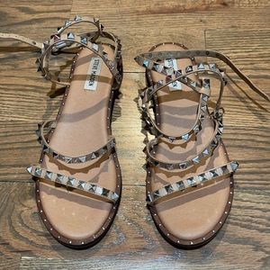 Steve Madden Travel Tan Sandals